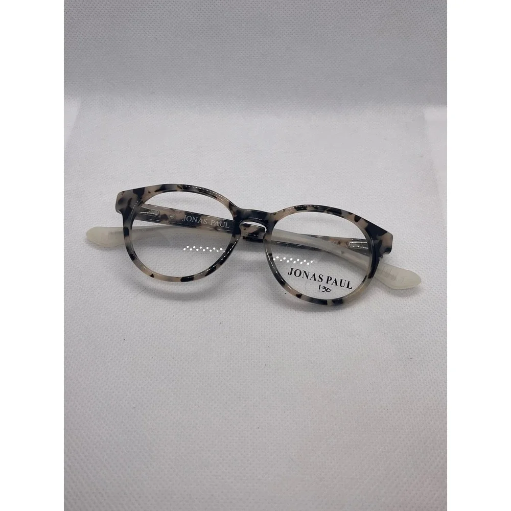 Jonas Paul‎ Paige Kids Tortoise Shell Round Eyeglasses Frames 43-15-125 SCT